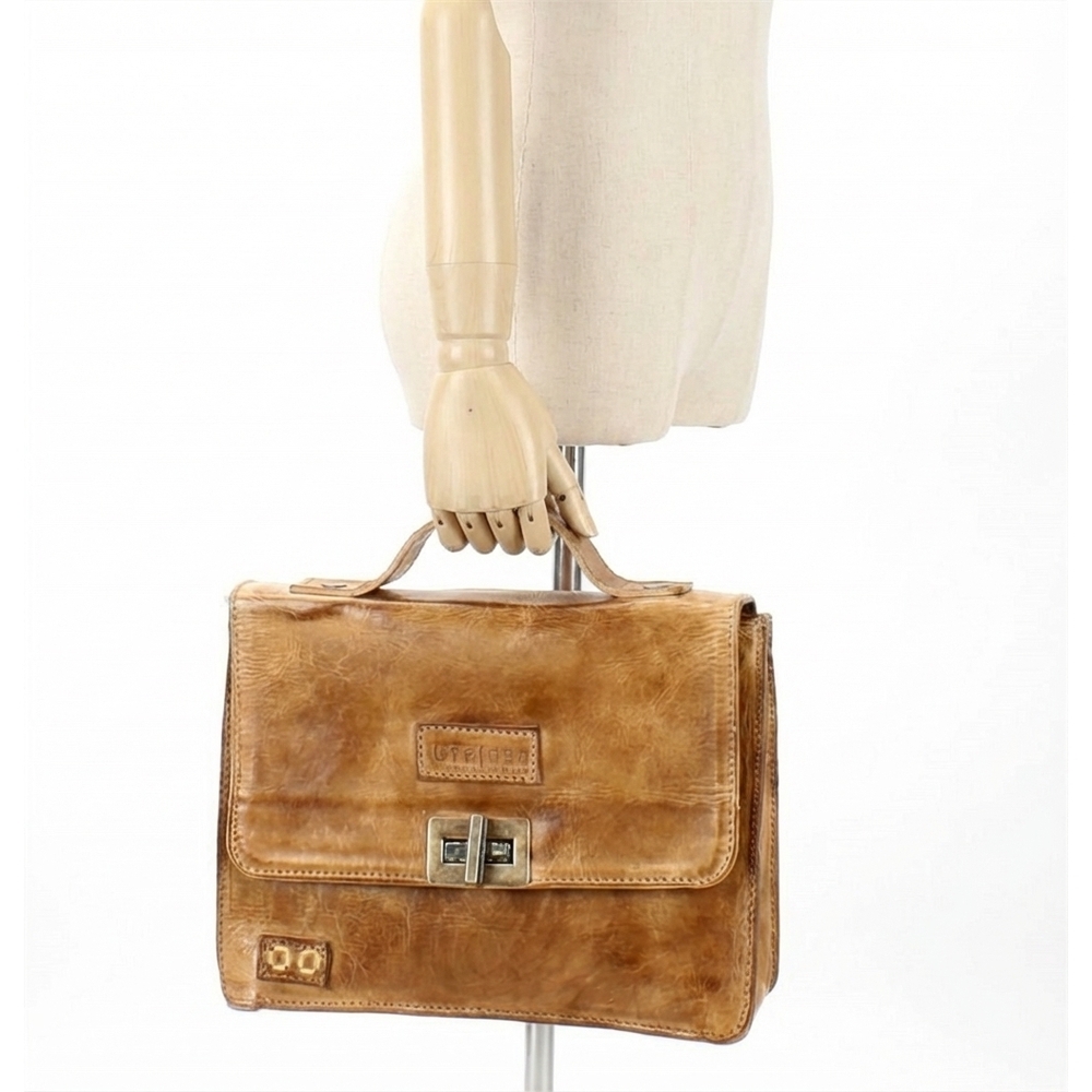 NEW BEDSTU improv mini purse in tan rustic
